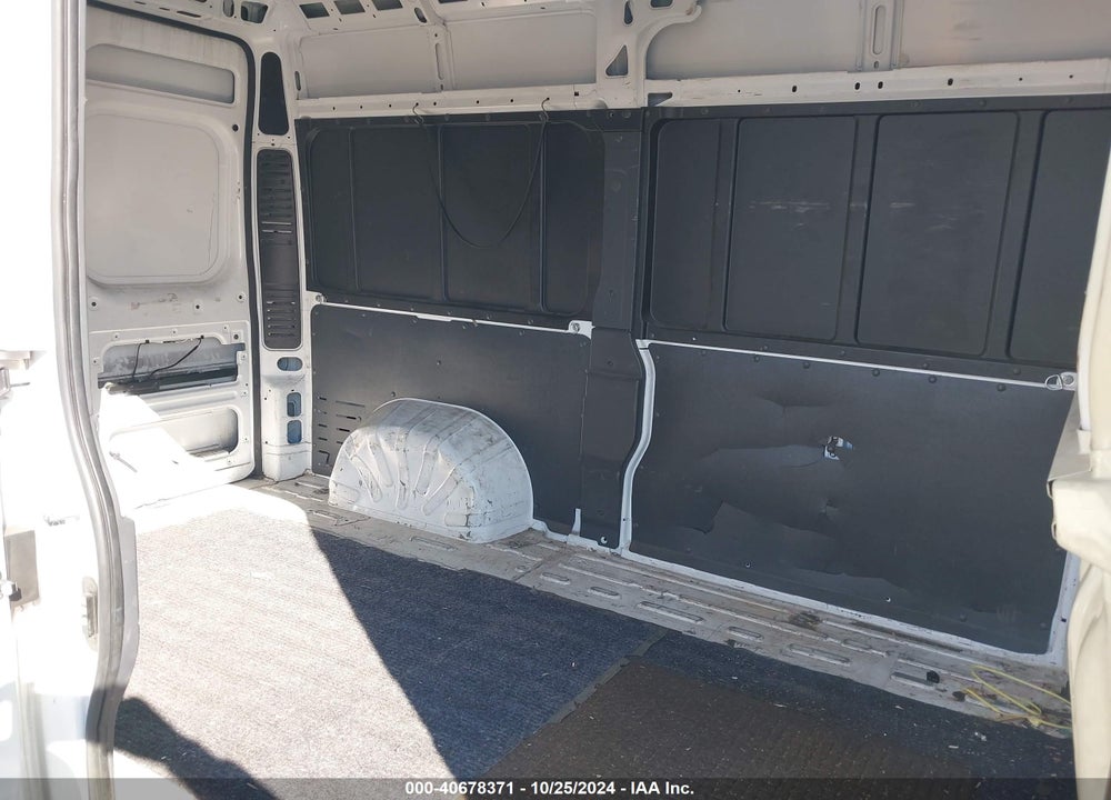 2019 RAM PROMASTER 2500 HIGH ROOF 136 WB VIN: 3C6TRVCGXKE522967