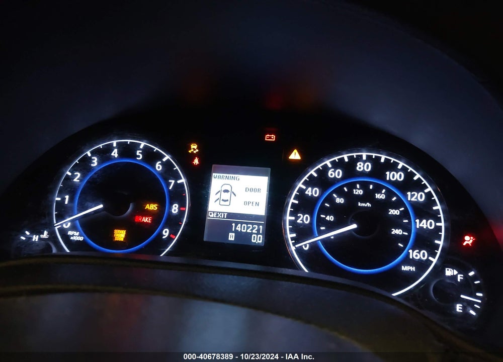 2013 INFINITI G37X VIN: JN1CV6AR0DM760199