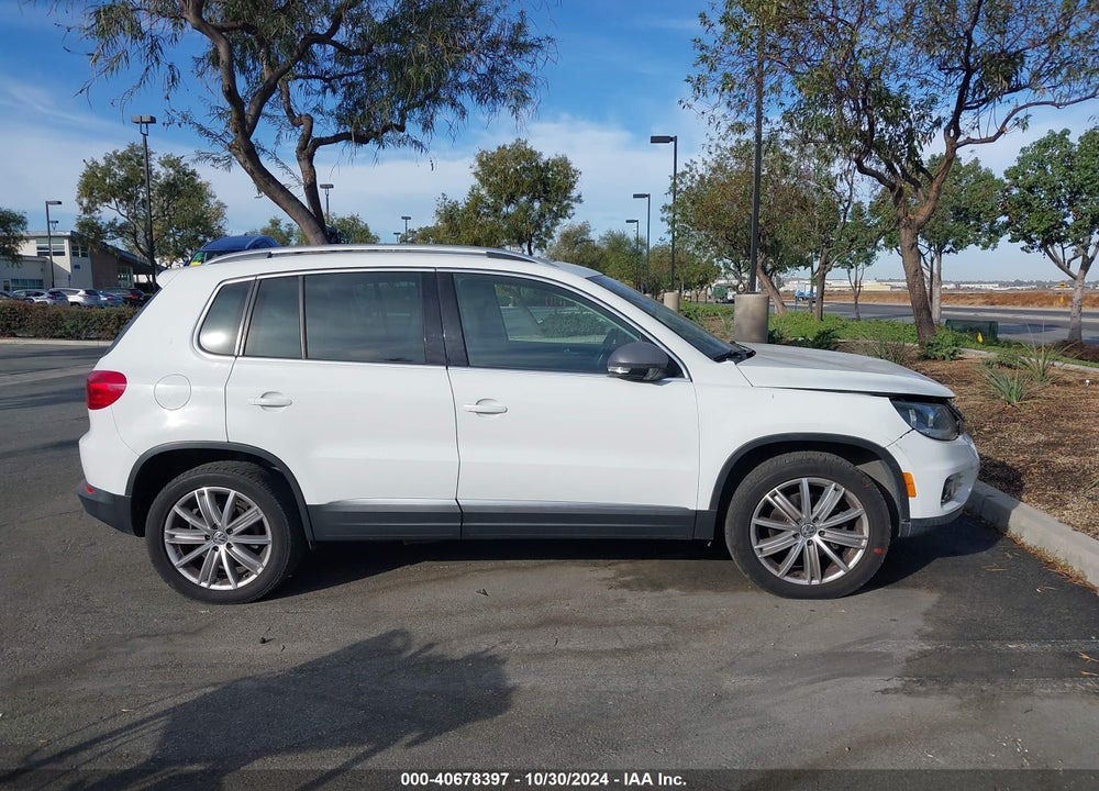 2015 VOLKSWAGEN TIGUAN SE VIN: WVGAV7AX5FW607426