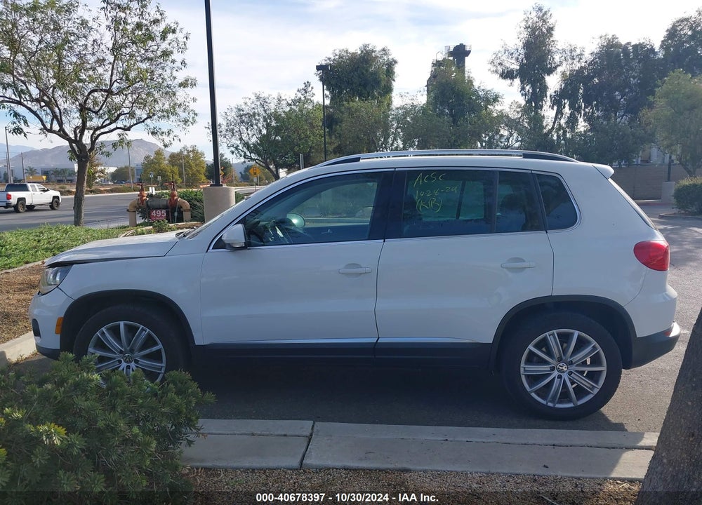 2015 VOLKSWAGEN TIGUAN SE VIN: WVGAV7AX5FW607426