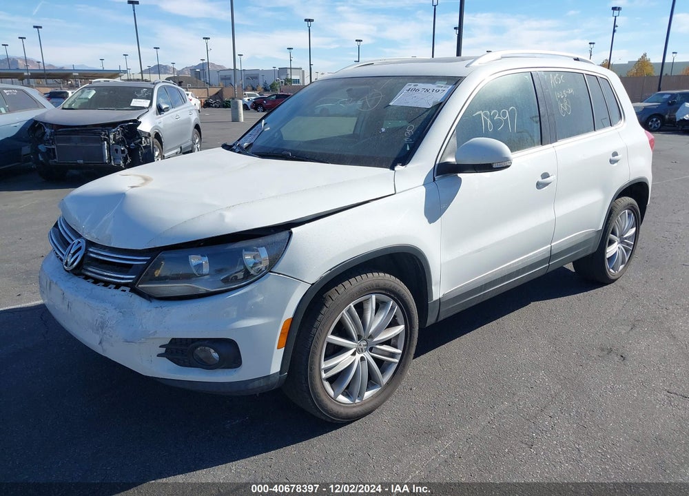 2015 VOLKSWAGEN TIGUAN SE VIN: WVGAV7AX5FW607426
