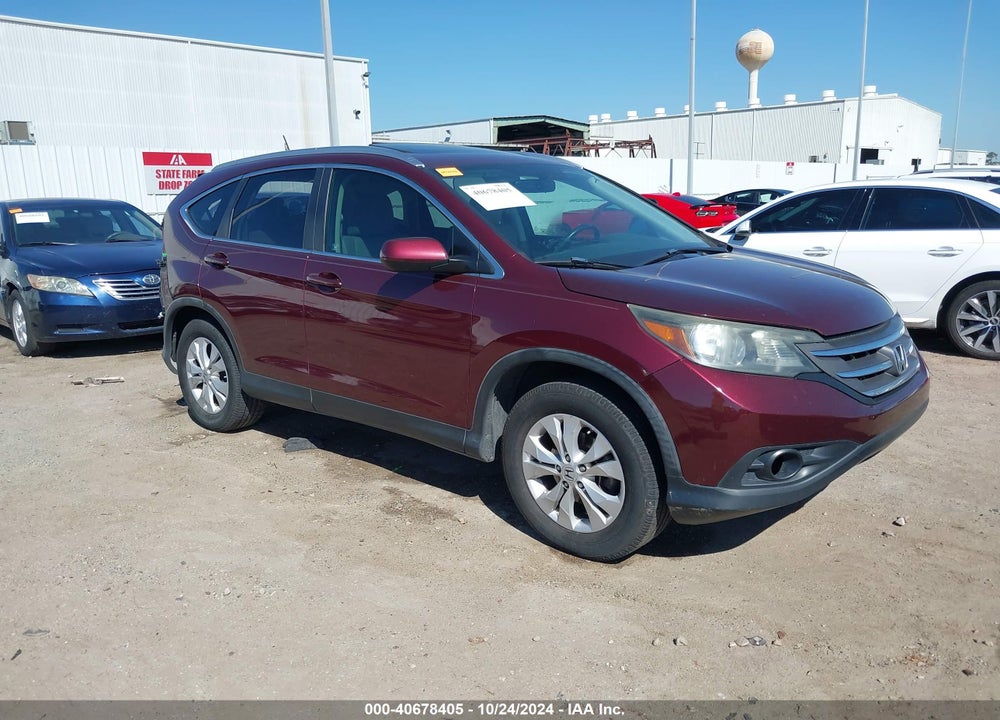 2012 HONDA CR-V EX-L VIN: 5J6RM3H7XCL045586
