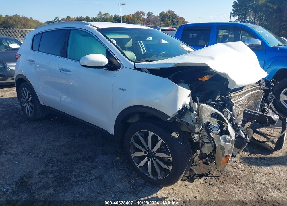 2017 KIA SPORTAGE EX VIN: KNDPNCAC5H7283749