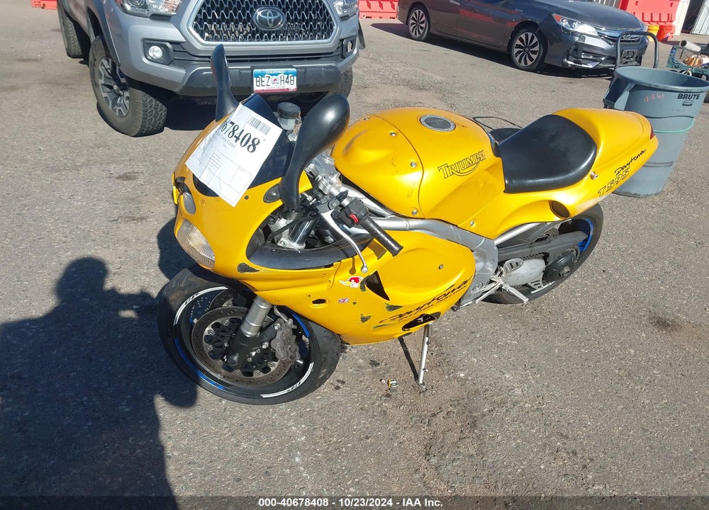 1997 TRIUMPH MOTORCYCLE T595 DAYTONA VIN: SMT502FK4VJ051921