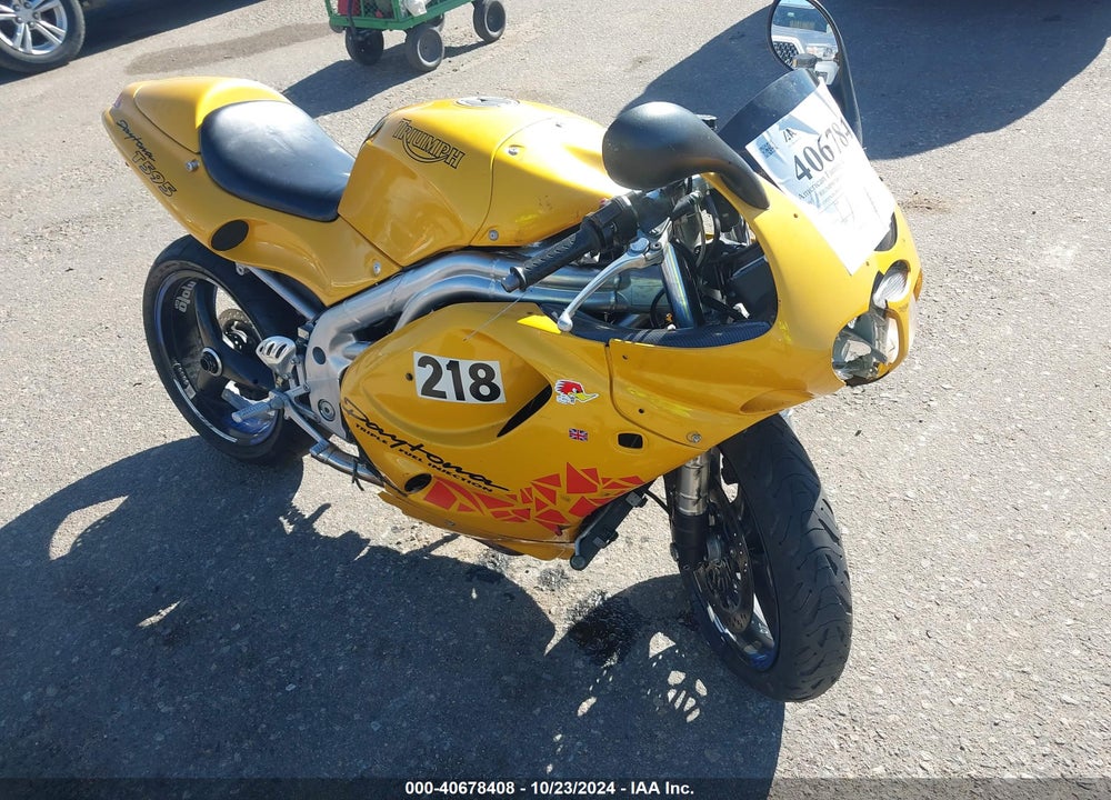 1997 TRIUMPH MOTORCYCLE T595 DAYTONA VIN: SMT502FK4VJ051921