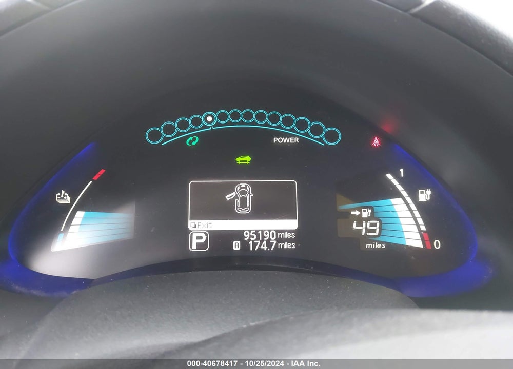 2015 NISSAN LEAF S VIN: 1N4AZ0CP7FC308458