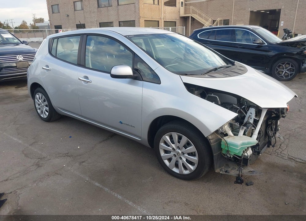 2015 NISSAN LEAF S VIN: 1N4AZ0CP7FC308458