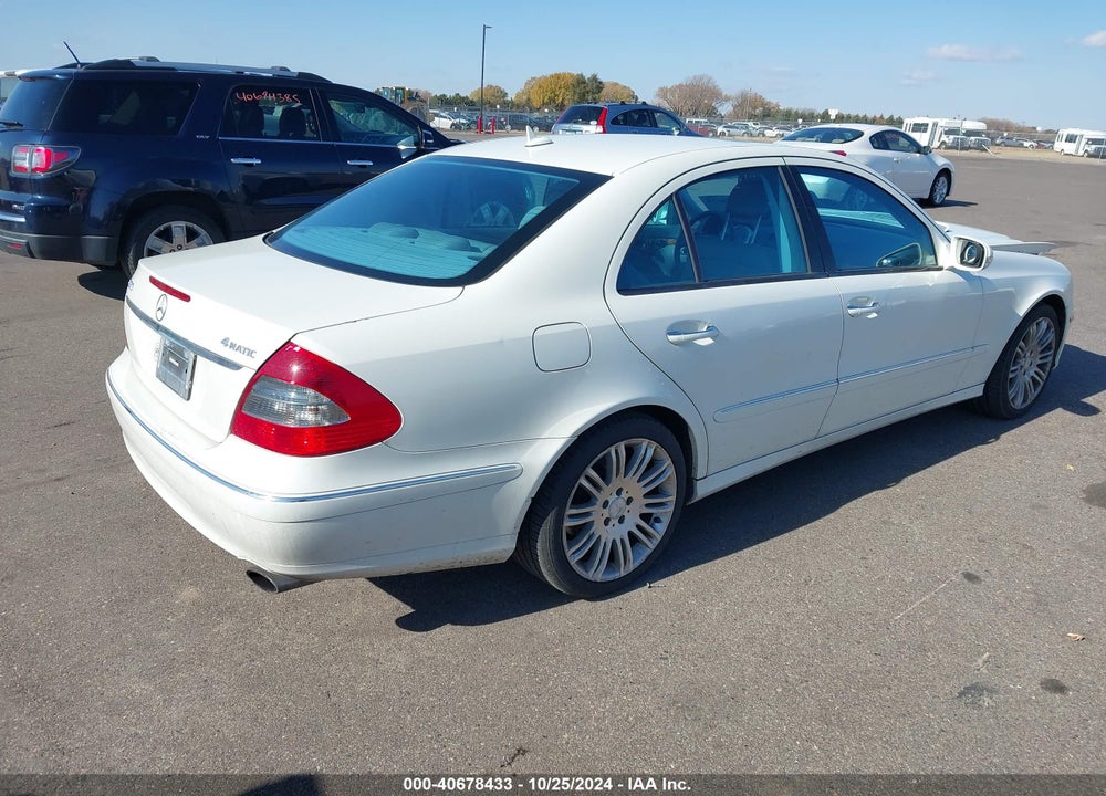 2008 MERCEDES-BENZ E 350 4MATIC VIN: WDBUF87X68B254568