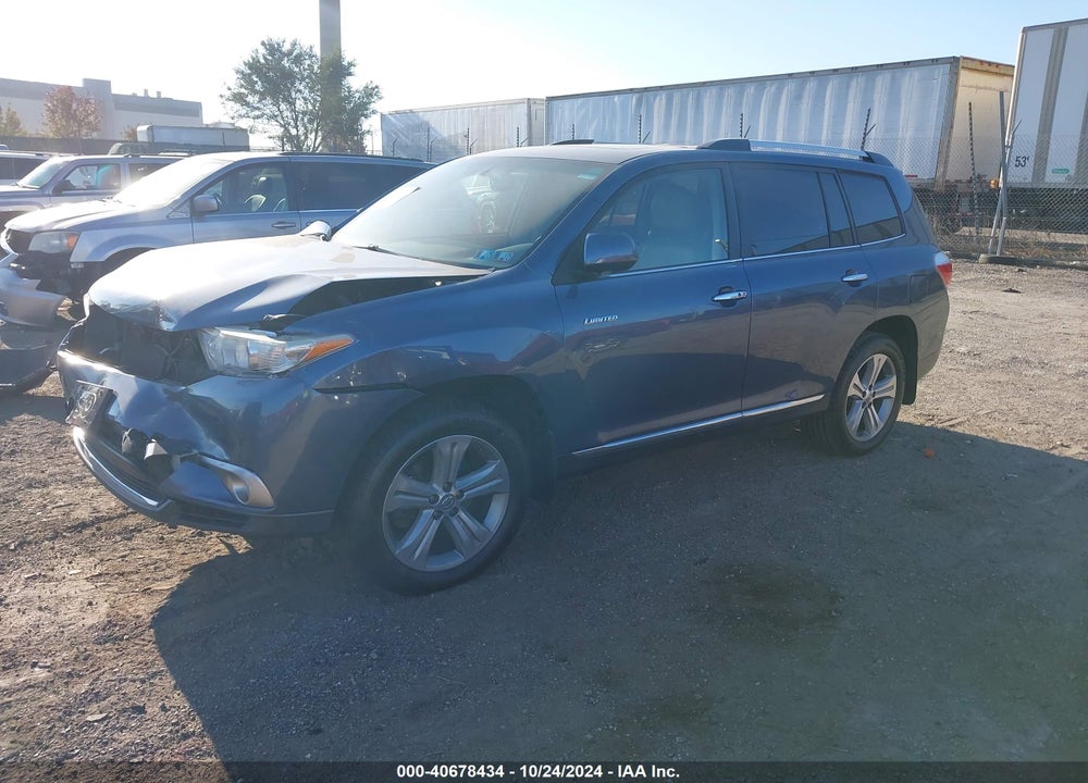 2013 TOYOTA HIGHLANDER LIMITED V6 VIN: 5TDDK3EHXDS274935