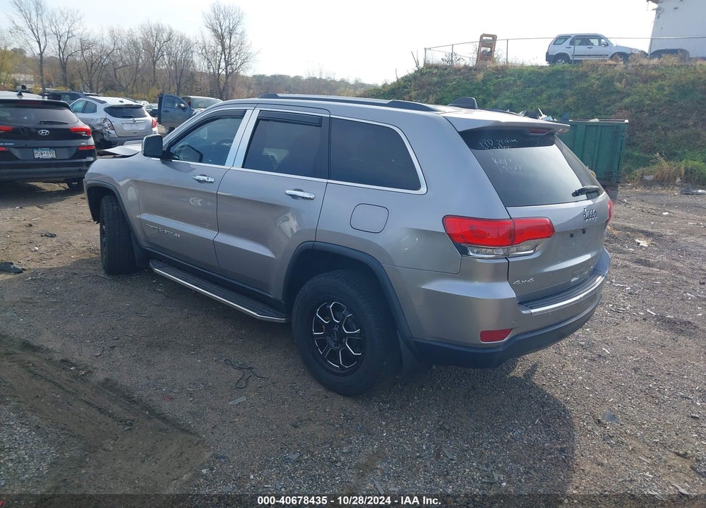 2016 JEEP GRAND CHEROKEE LIMITED VIN: 1C4RJFBG3GC414951