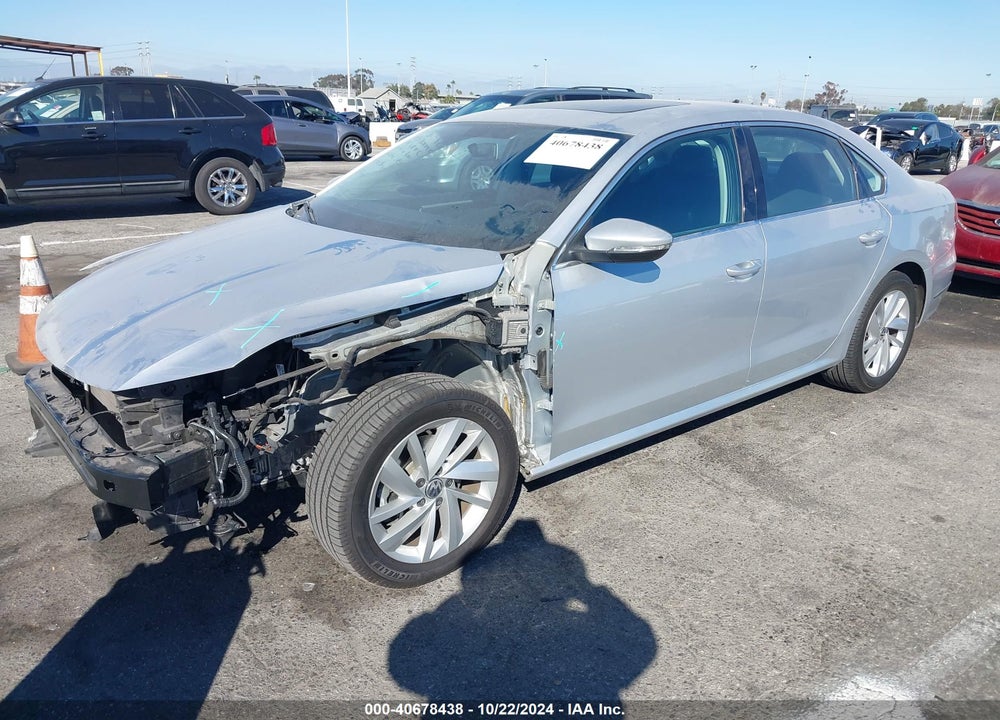 2018 VOLKSWAGEN PASSAT 2.0T SE VIN: 1VWBA7A36JC029720