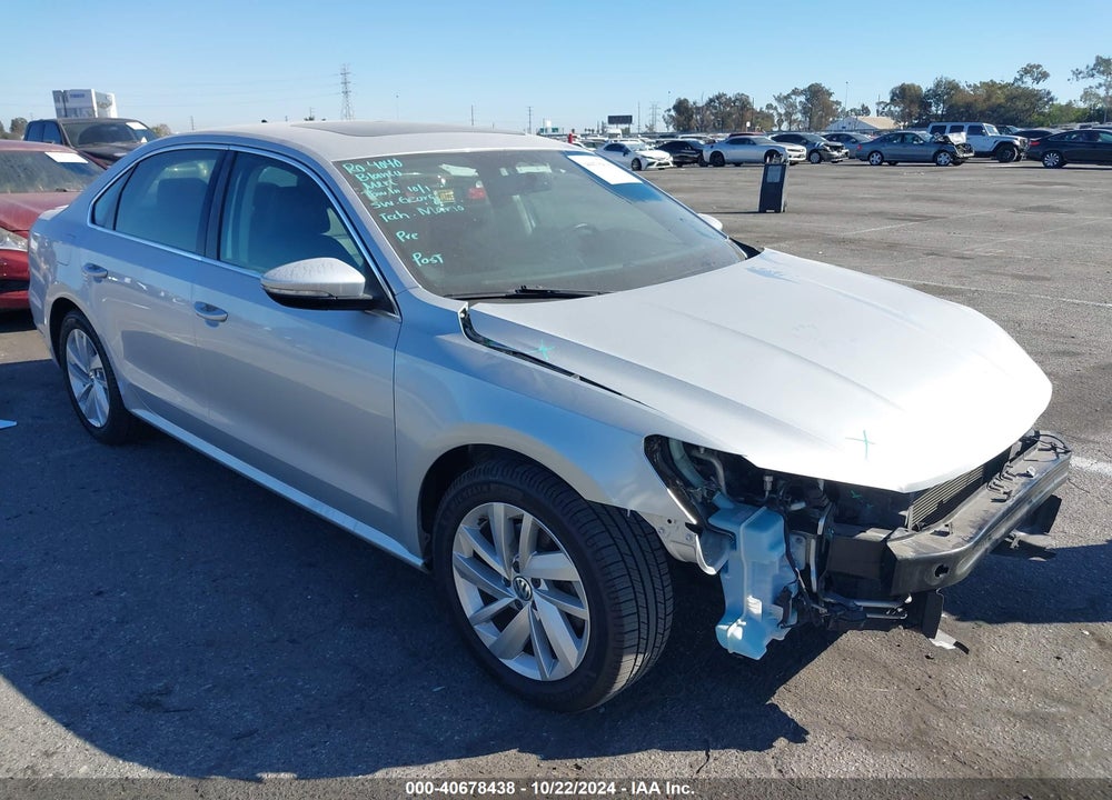 2018 VOLKSWAGEN PASSAT 2.0T SE VIN: 1VWBA7A36JC029720