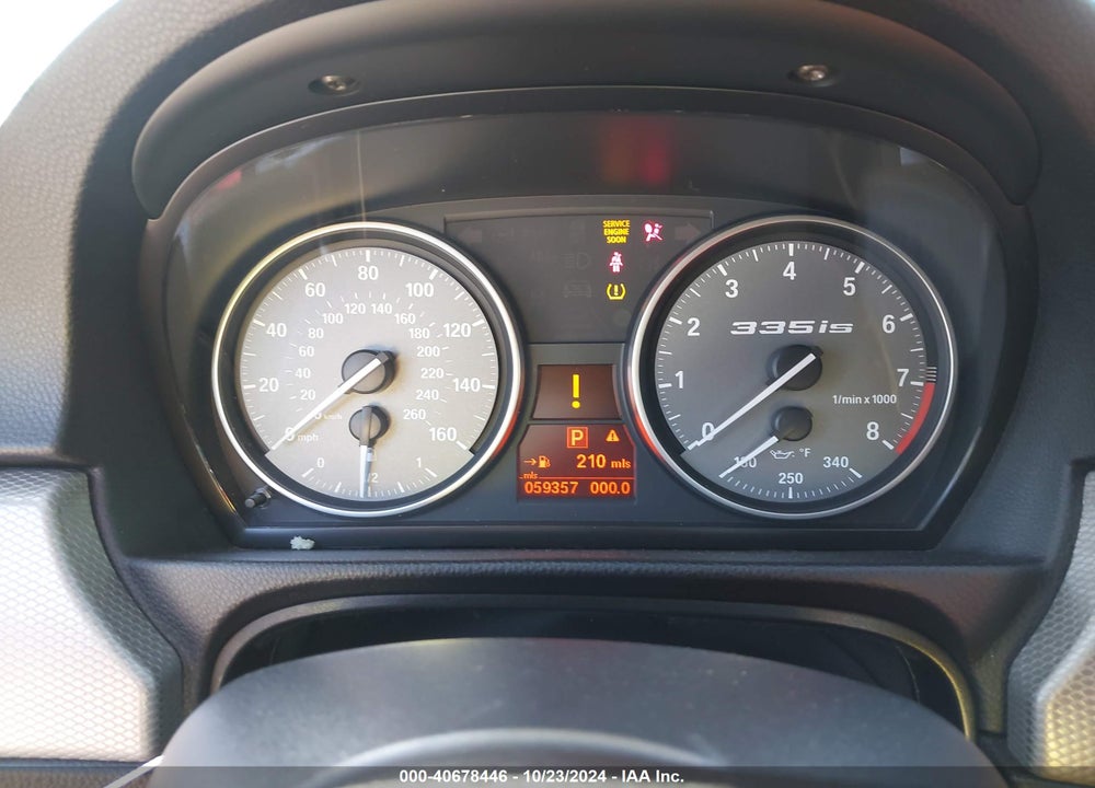 2013 BMW 335IS VIN: WBAKG1C55DJ217977
