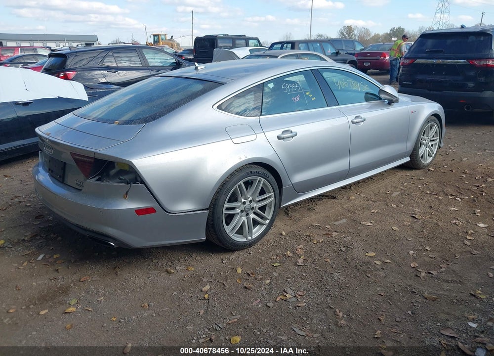 2016 AUDI A7 3.0T PREMIUM PLUS VIN: WAUWGAFC7GN054547