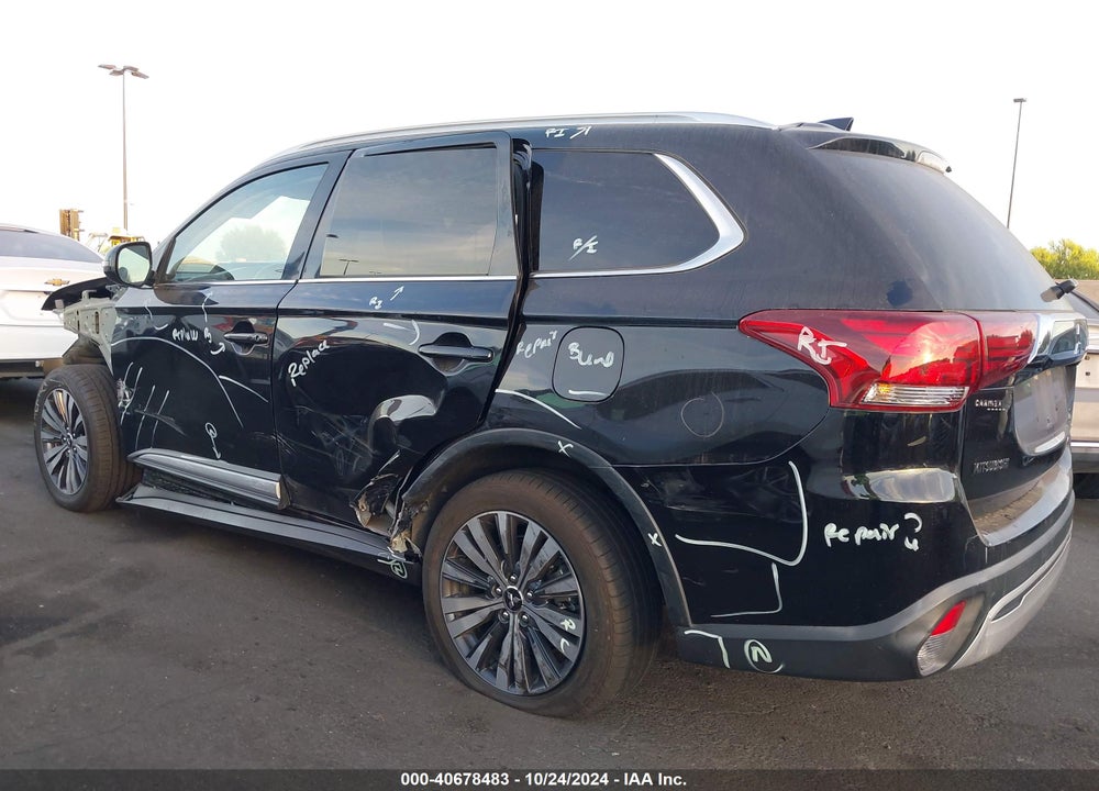 2019 MITSUBISHI OUTLANDER SEL VIN: JA4AD3A39KZ008397