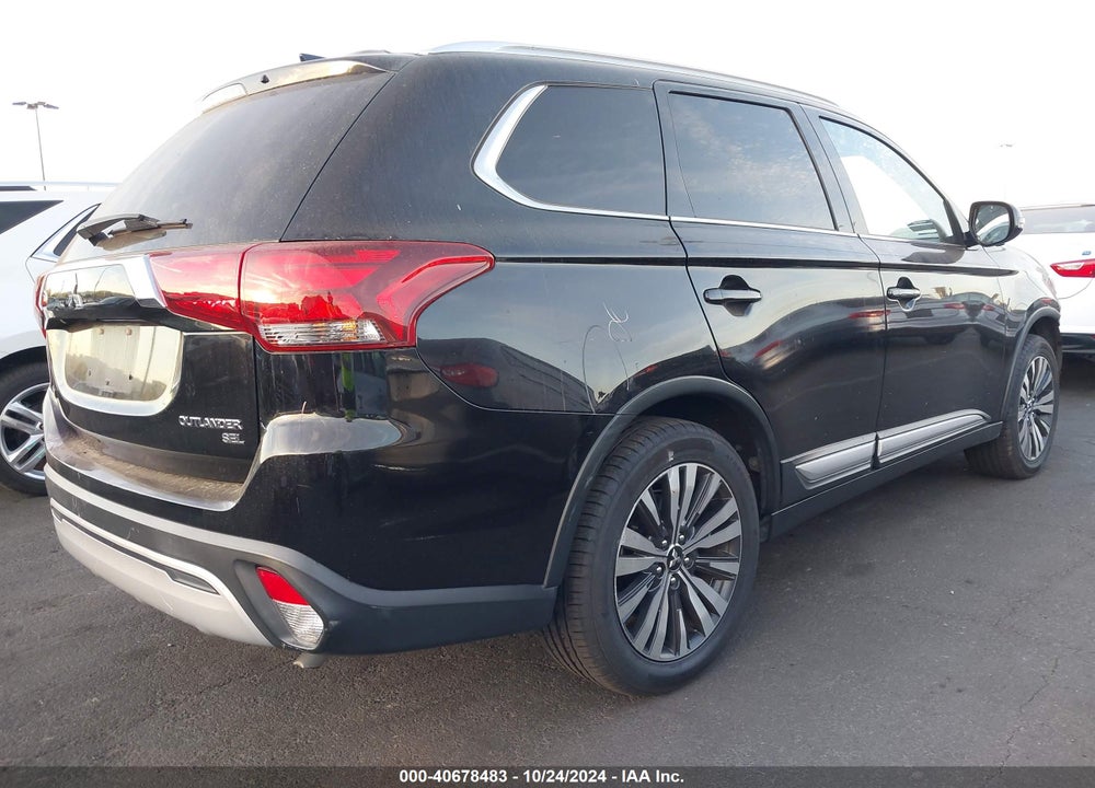 2019 MITSUBISHI OUTLANDER SEL VIN: JA4AD3A39KZ008397
