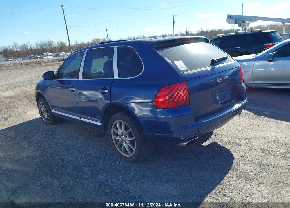 2005 PORSCHE CAYENNE S VIN: WP1AB29P85LA64141