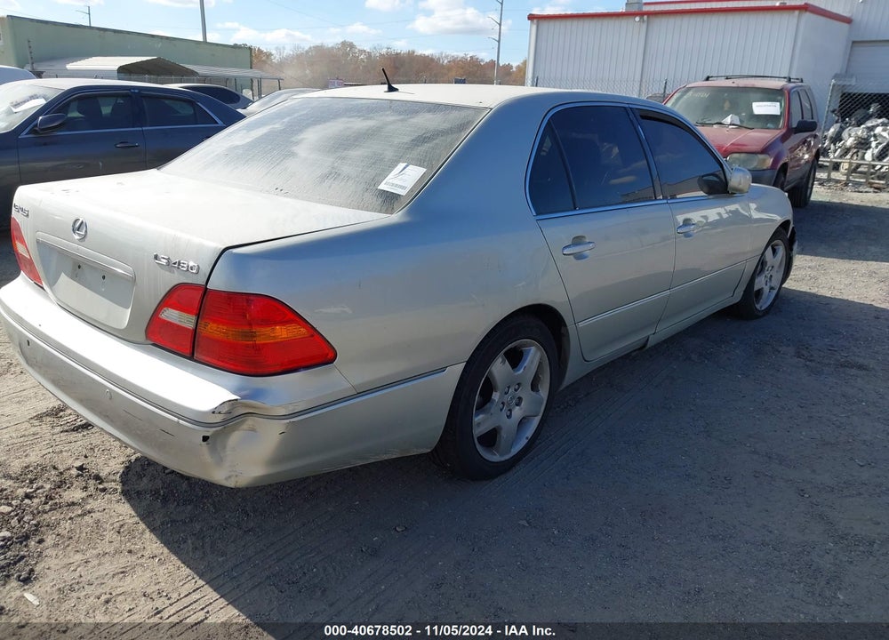 2003 LEXUS LS 430 VIN: JTHBN30F030101056