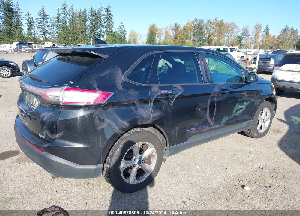 2015 FORD EDGE SE VIN: 2FMTK3G98FBC00477