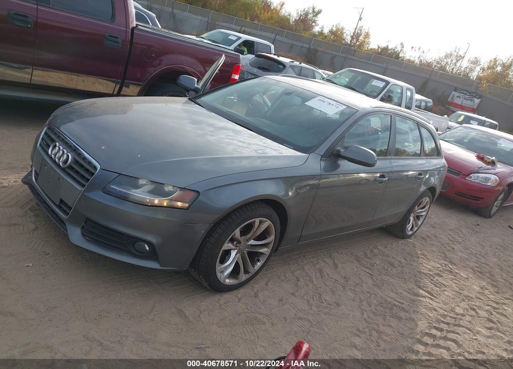 2012 AUDI A4 2.0T PREMIUM VIN: WAUSFAFL1CA023720