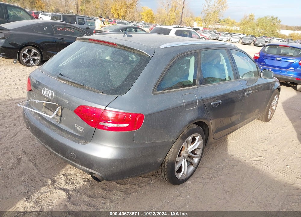 2012 AUDI A4 2.0T PREMIUM VIN: WAUSFAFL1CA023720