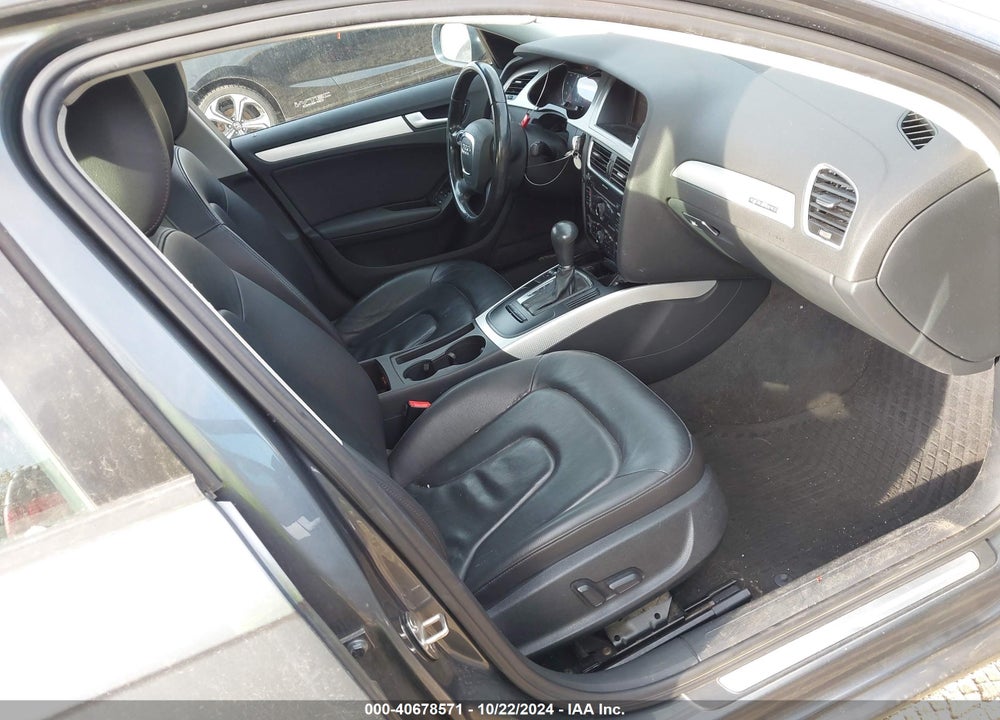 2012 AUDI A4 2.0T PREMIUM VIN: WAUSFAFL1CA023720