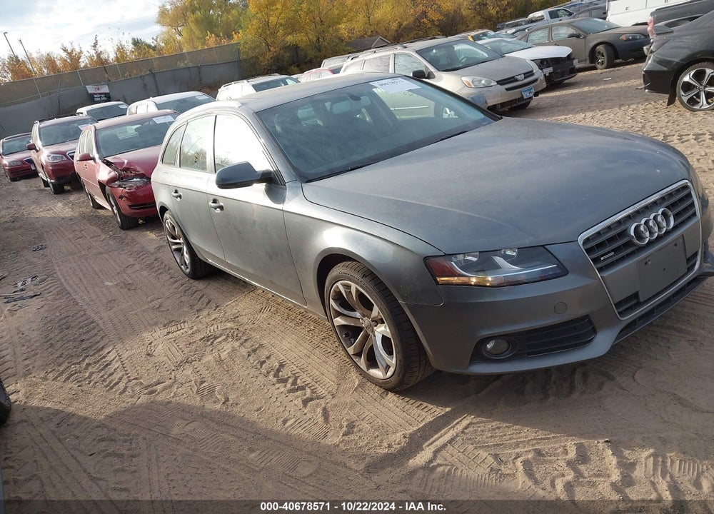 2012 AUDI A4 2.0T PREMIUM VIN: WAUSFAFL1CA023720