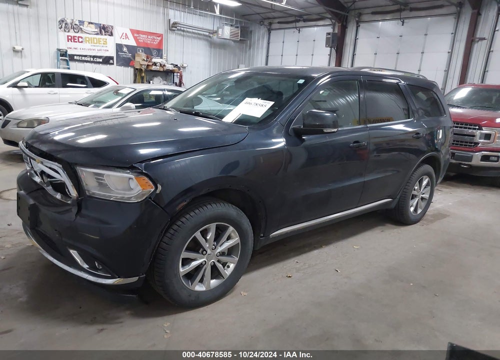 2014 DODGE DURANGO LIMITED VIN: 1C4RDJDG4EC979861