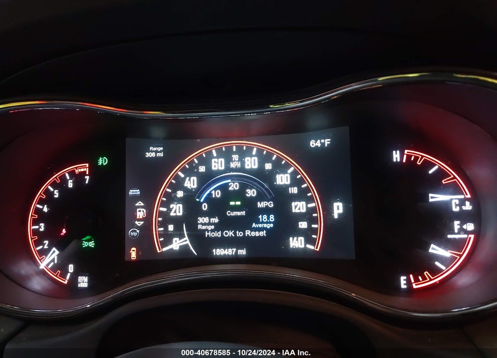 2014 DODGE DURANGO LIMITED VIN: 1C4RDJDG4EC979861