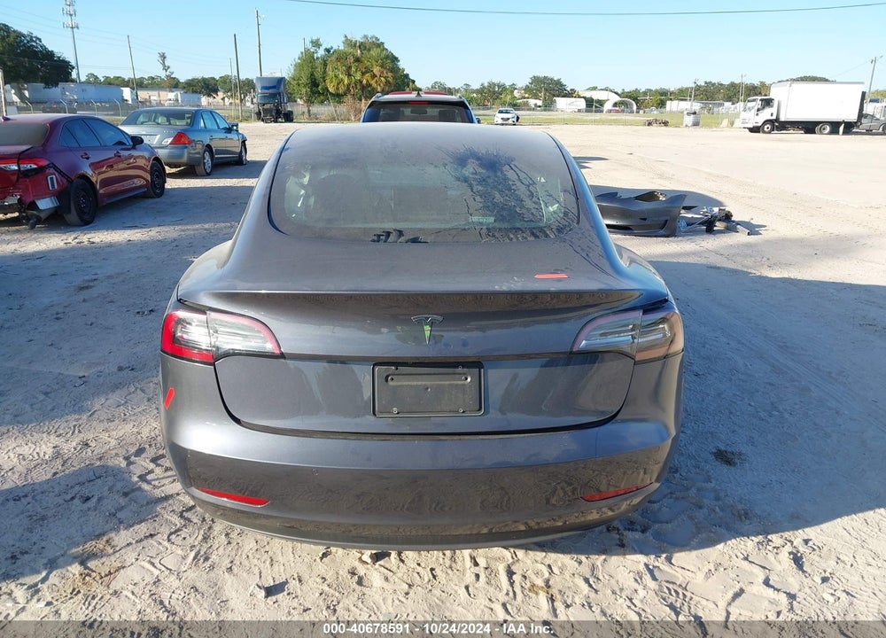 2021 TESLA MODEL 3 STANDARD RANGE PLUS REAR-WHEEL DRIVE VIN: 5YJ3E1EA6MF086119