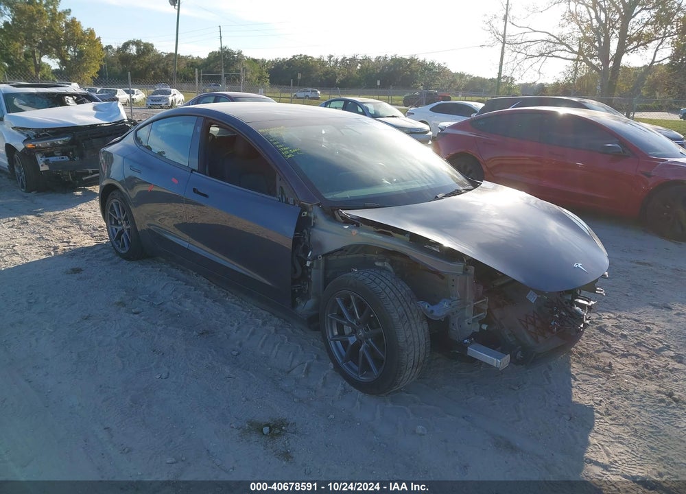 2021 TESLA MODEL 3 STANDARD RANGE PLUS REAR-WHEEL DRIVE VIN: 5YJ3E1EA6MF086119