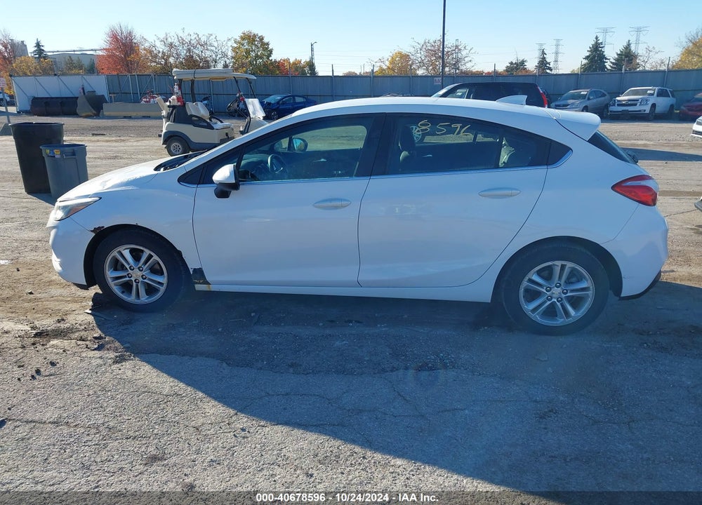 2018 CHEVROLET CRUZE LT AUTO VIN: 3G1BE6SM3JS585835