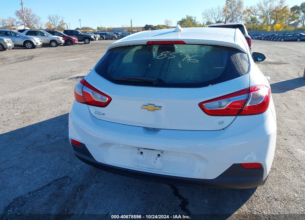 2018 CHEVROLET CRUZE LT AUTO VIN: 3G1BE6SM3JS585835
