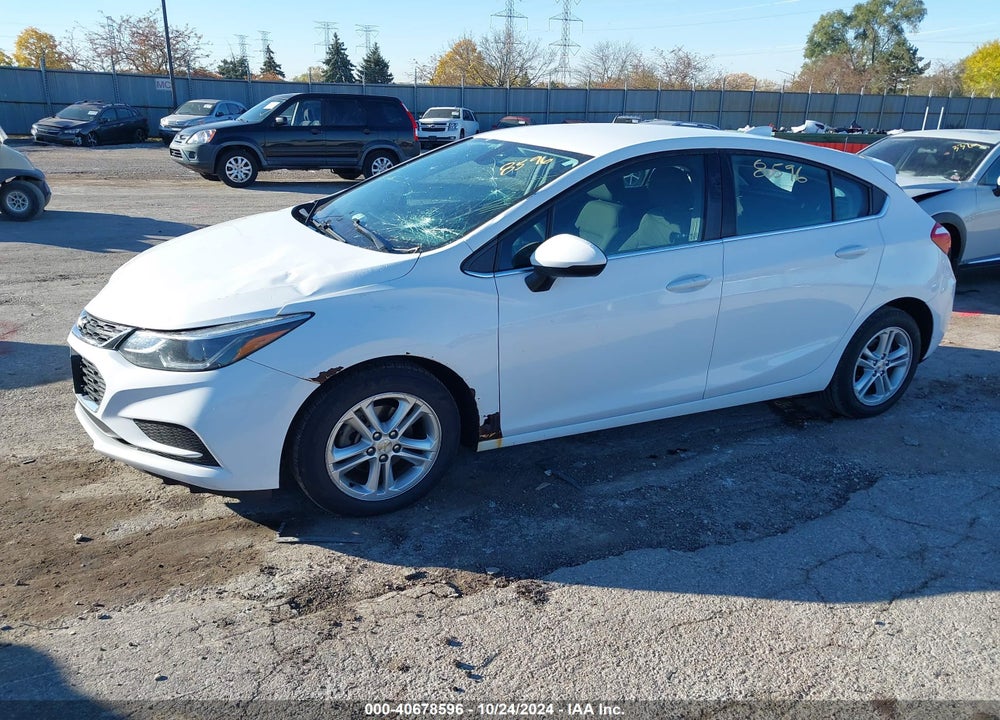 2018 CHEVROLET CRUZE LT AUTO VIN: 3G1BE6SM3JS585835