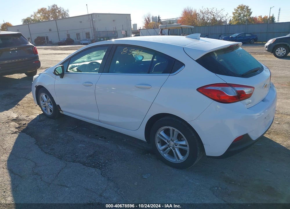 2018 CHEVROLET CRUZE LT AUTO VIN: 3G1BE6SM3JS585835