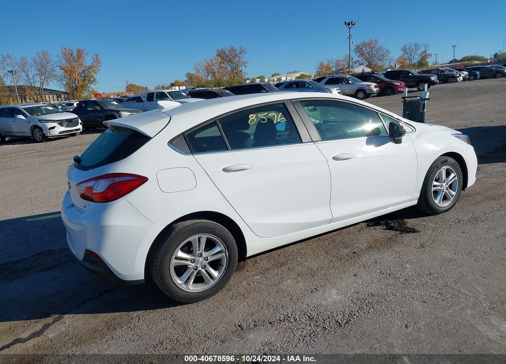 2018 CHEVROLET CRUZE LT AUTO VIN: 3G1BE6SM3JS585835