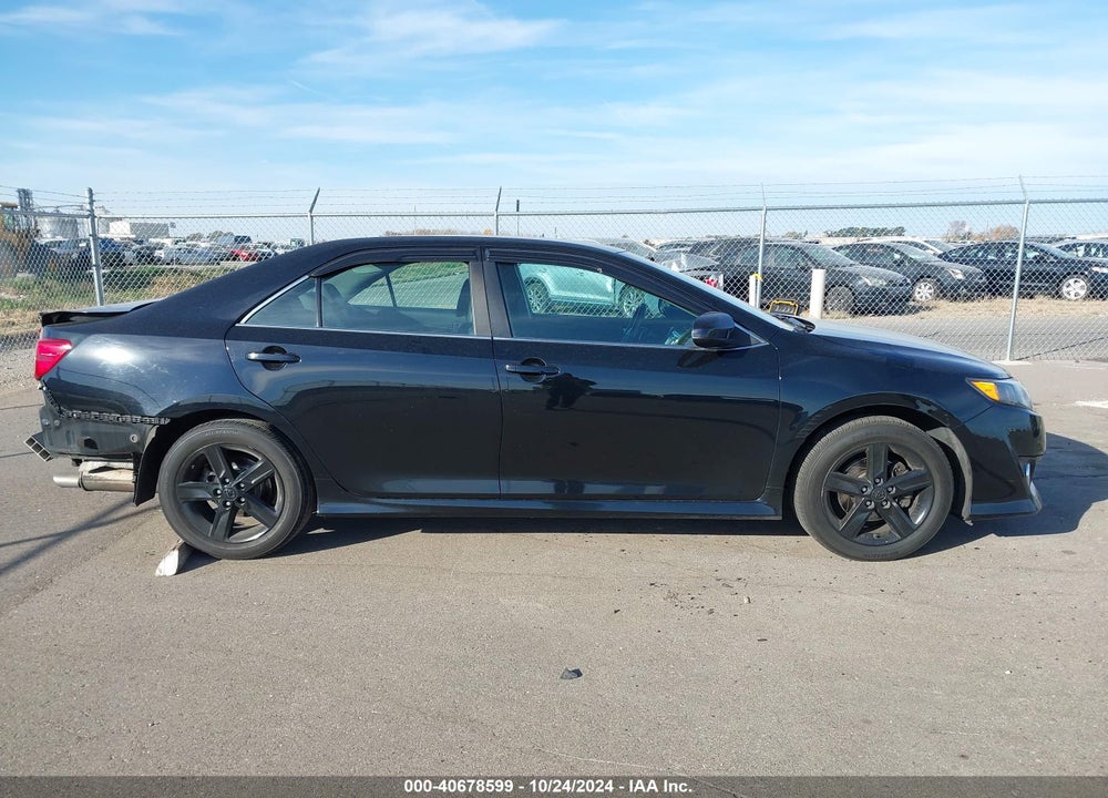 2013 TOYOTA CAMRY SE VIN: 4T1BF1FK1DU713036