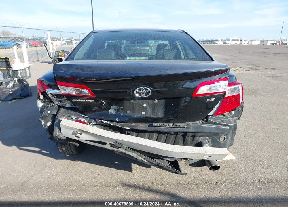 2013 TOYOTA CAMRY SE VIN: 4T1BF1FK1DU713036