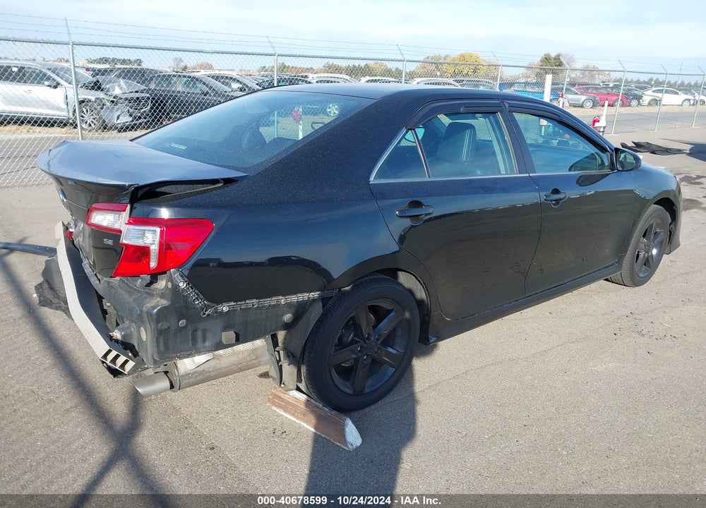 2013 TOYOTA CAMRY SE VIN: 4T1BF1FK1DU713036