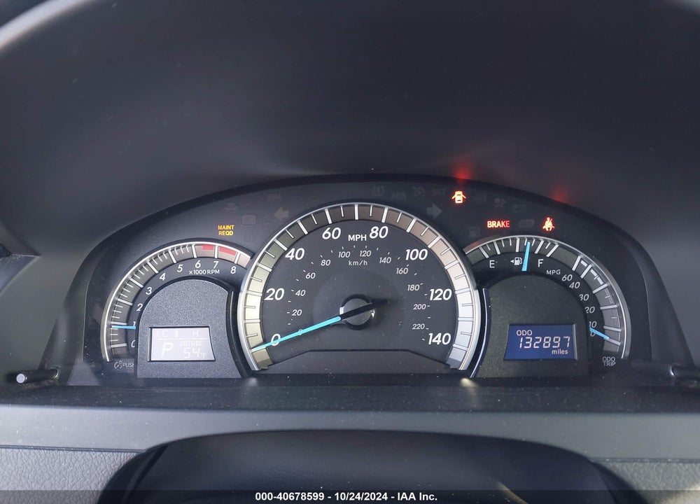 2013 TOYOTA CAMRY SE VIN: 4T1BF1FK1DU713036