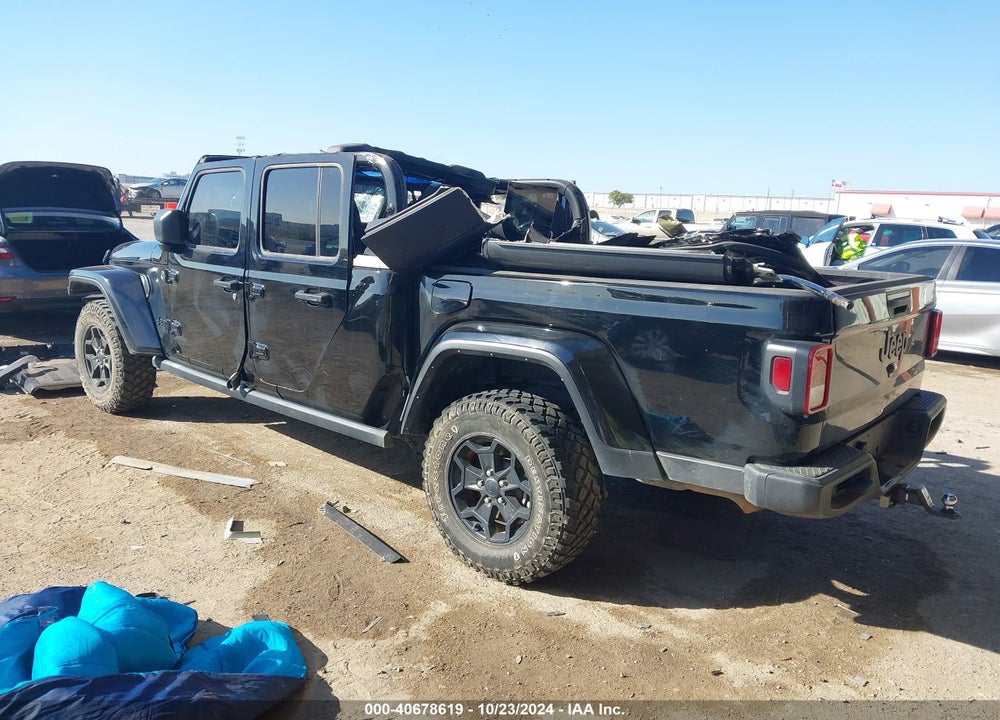 2022 JEEP GLADIATOR WILLYS 4X4 VIN: 1C6HJTAG7NL120095