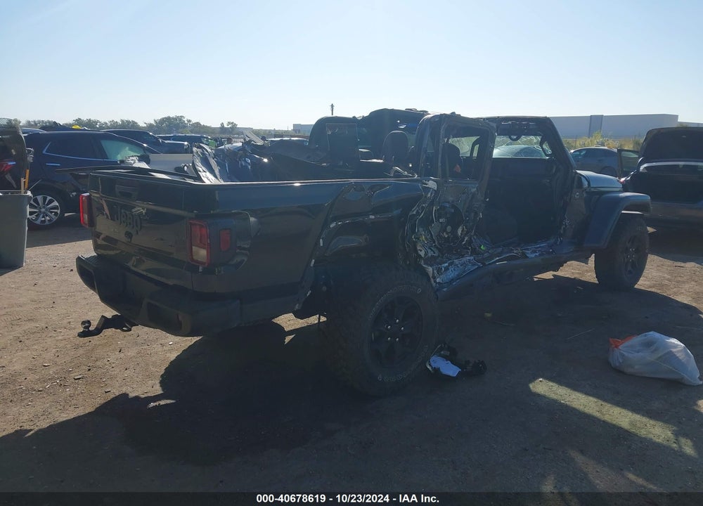 2022 JEEP GLADIATOR WILLYS 4X4 VIN: 1C6HJTAG7NL120095