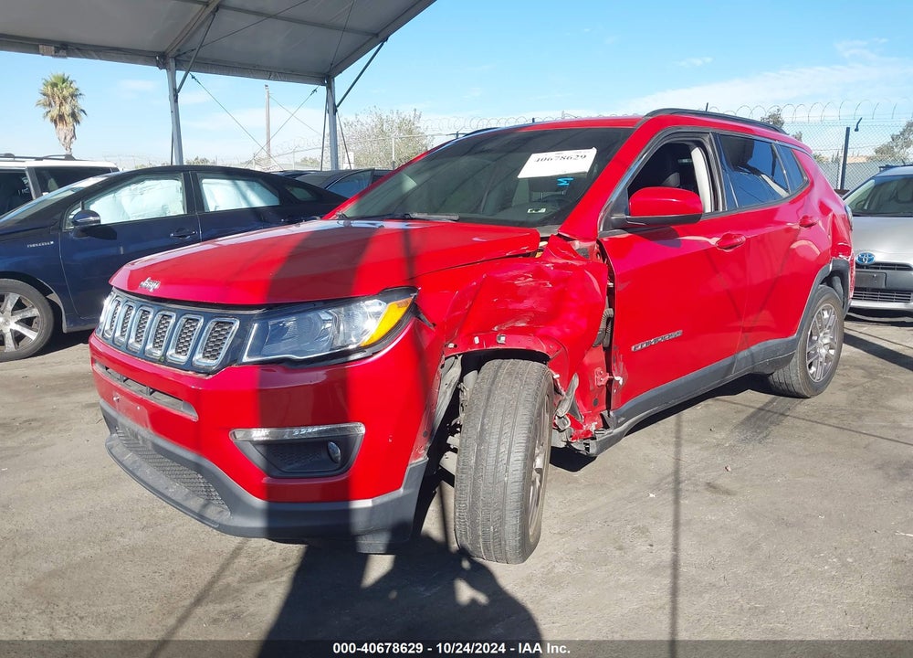 2020 JEEP COMPASS SUN AND WHEEL FWD VIN: 3C4NJCBB7LT211657