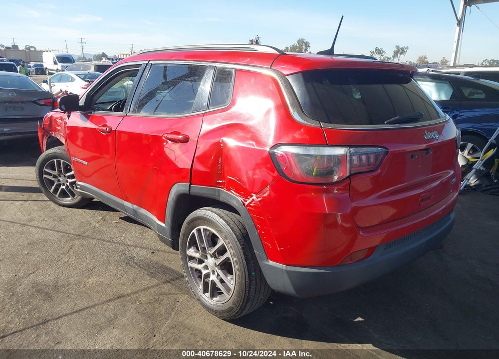 2020 JEEP COMPASS SUN AND WHEEL FWD VIN: 3C4NJCBB7LT211657