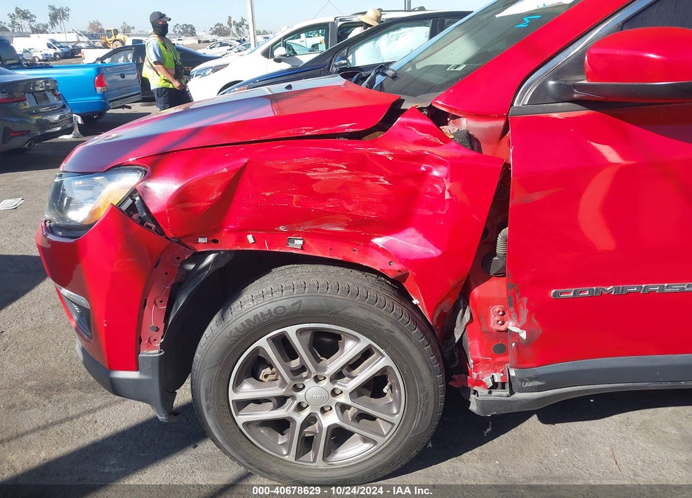 2020 JEEP COMPASS SUN AND WHEEL FWD VIN: 3C4NJCBB7LT211657