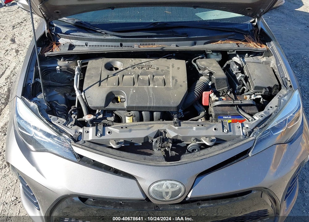 2017 TOYOTA COROLLA SE VIN: 2T1BURHE2HC840493