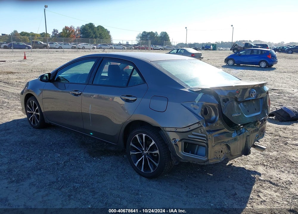 2017 TOYOTA COROLLA SE VIN: 2T1BURHE2HC840493
