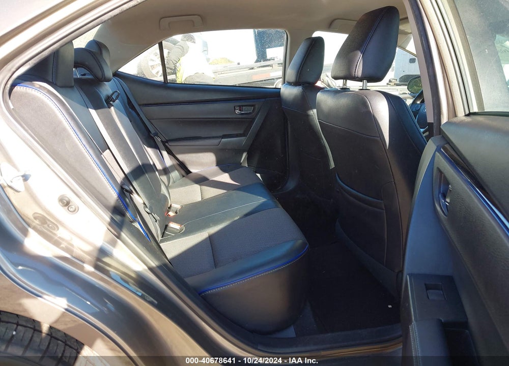 2017 TOYOTA COROLLA SE VIN: 2T1BURHE2HC840493