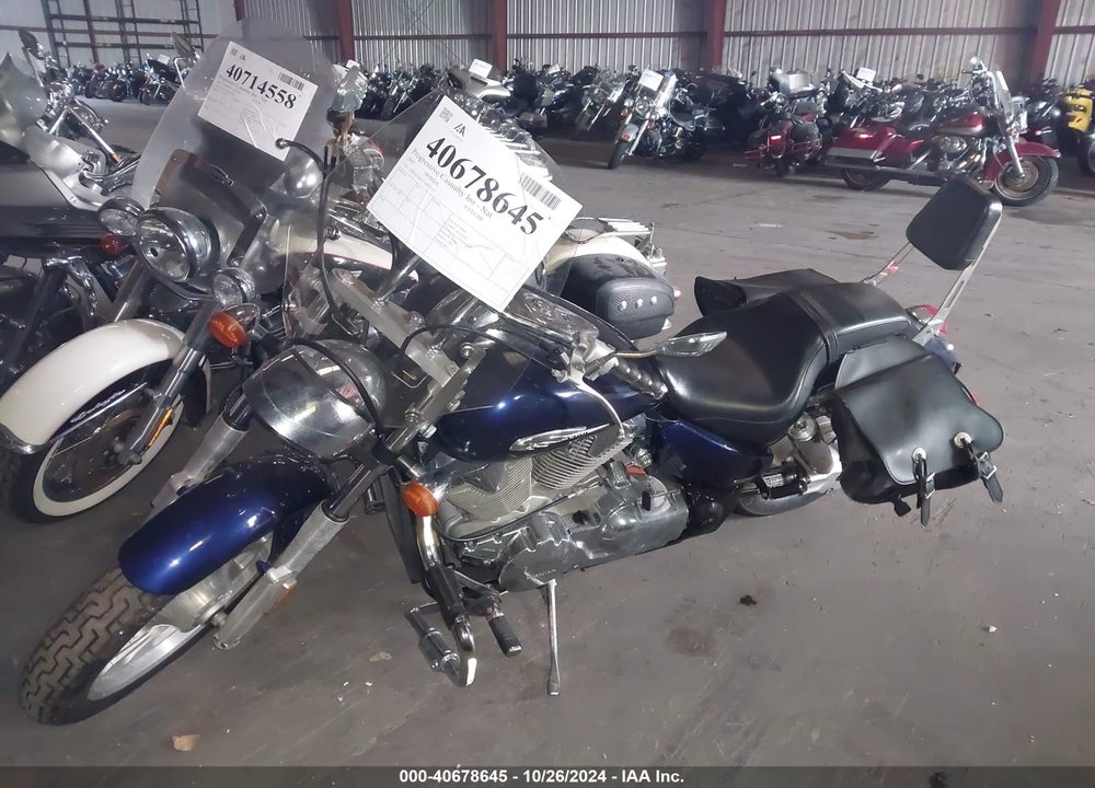 2007 HONDA VTX1300 C VIN: 1HFSC55057A307521