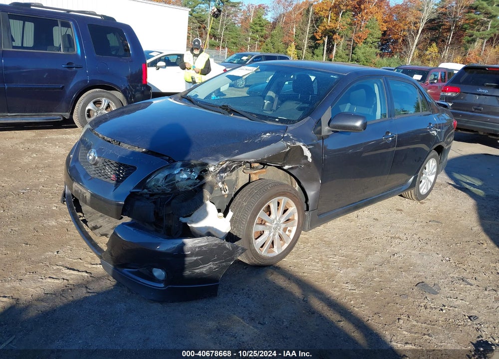 2009 TOYOTA COROLLA S VIN: 2T1BU40E99C178900